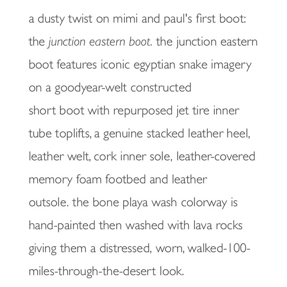 PSKaufman💫 Junction Eastern Boot Bone Playa Wash sz 11 - Picture 7 of 10